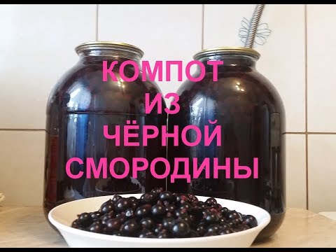 Компот из чёрной смородины