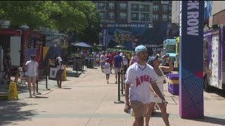 Excitement at All-Star Village ahead of game