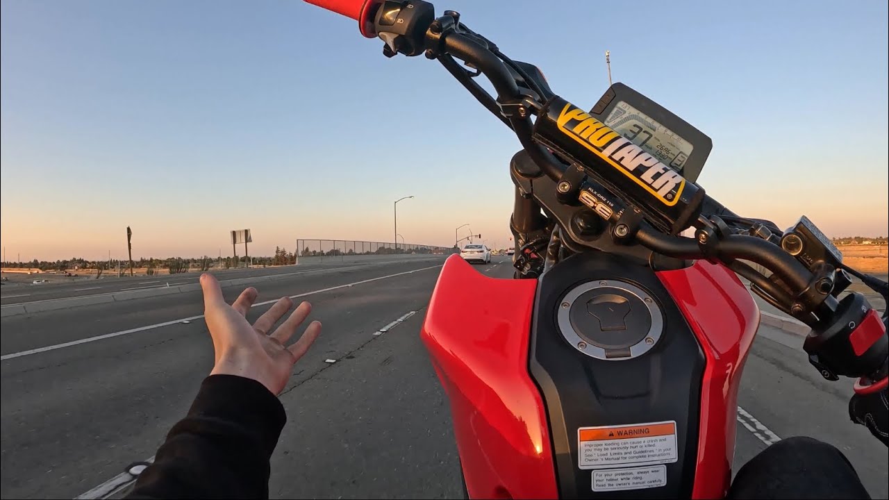 FASTEST Way To Learn WHEELIES on a GROM!! 😎🔥