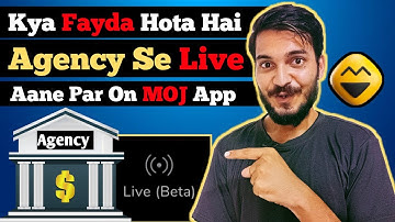 Agency Se Live Ane Par Kya Fayda Hota Hai MOJ App Par | How To Get Live Option On MOJ Gott Technical