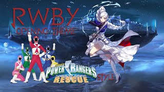Rwby Opening Power Rangers Lightspeed Rescue Style.