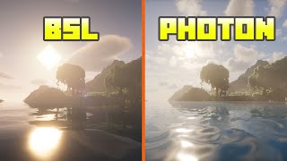BSL Original vs Photon Shaders | Shader Comparison