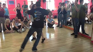 Moscow Zouk congress 2012. Carlos da Silva and Lenka. Zouk movie