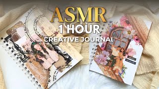 1 Hour No Ads ASMR Creative Journal 📖 Relaxing Scrapbooking for Sleep 