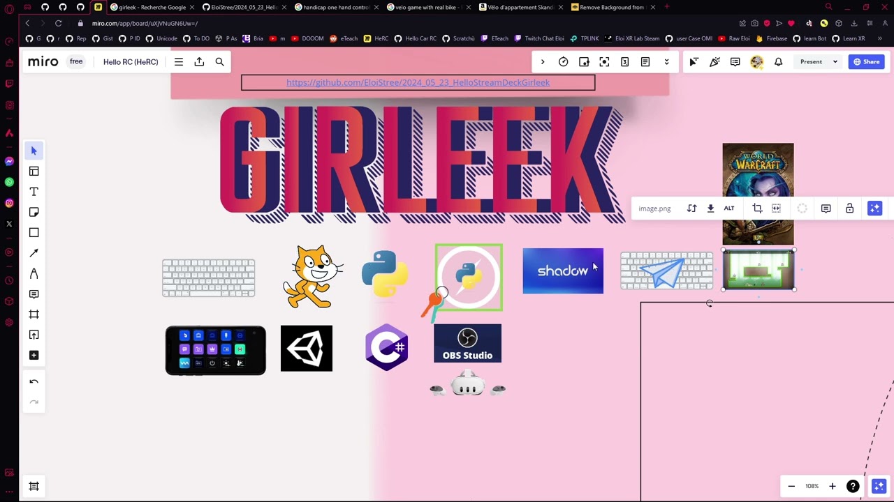Atelier Introduction à l'atelier Girleek 2024