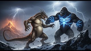 Titans Collide: A classic battle between giants of ancient times.
