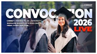 CONVOCATION 2026 - BANGALORE BANNERGHATTA ROAD CAMPUS