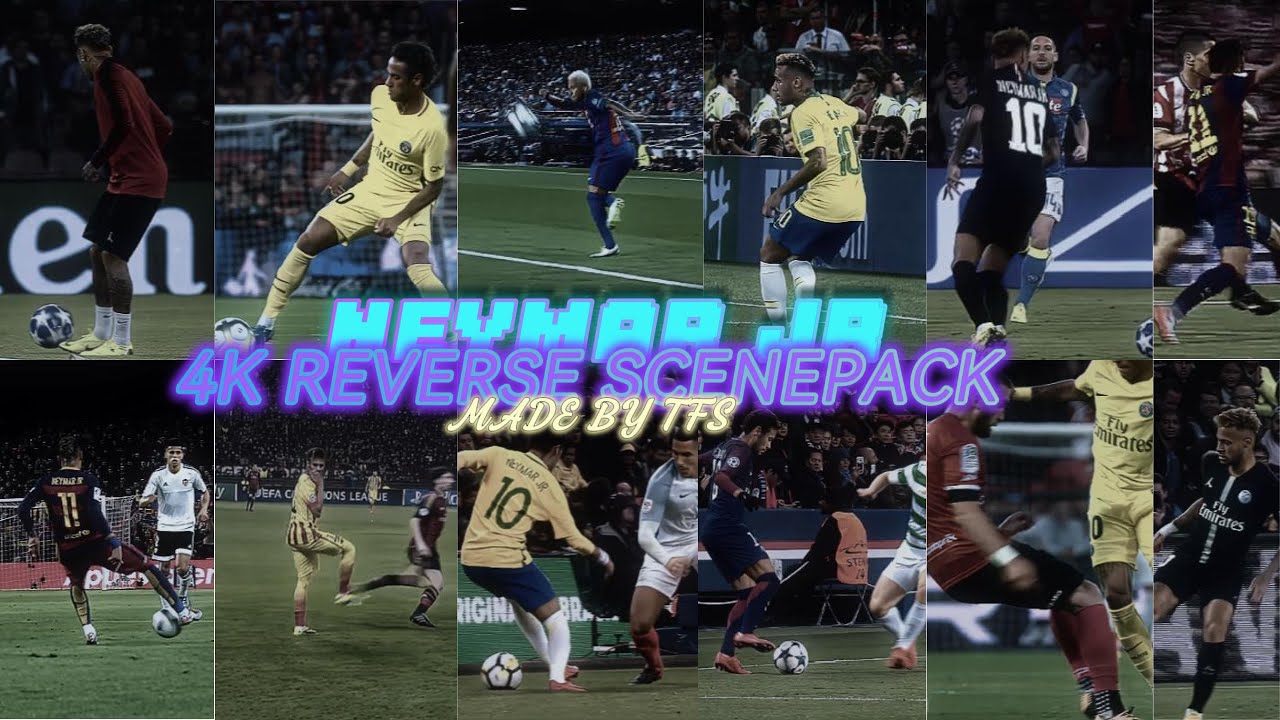 Neymar Jr Reverse Clips / RARE CLIPS ● SCENEPACK 4K