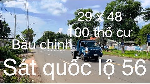 Kẹt tiền xoay sở việc gia đình cần bán gấp mãnh đất 29 x 48 có 100 thổ cư tại bầu chinh , châu Đức