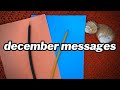 🕯️pick a candle🕯️|  december messages #candlewaxonpaper