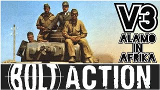 NEW V3 Bolt Action Battle Report - Afrika Korp vs Partisans