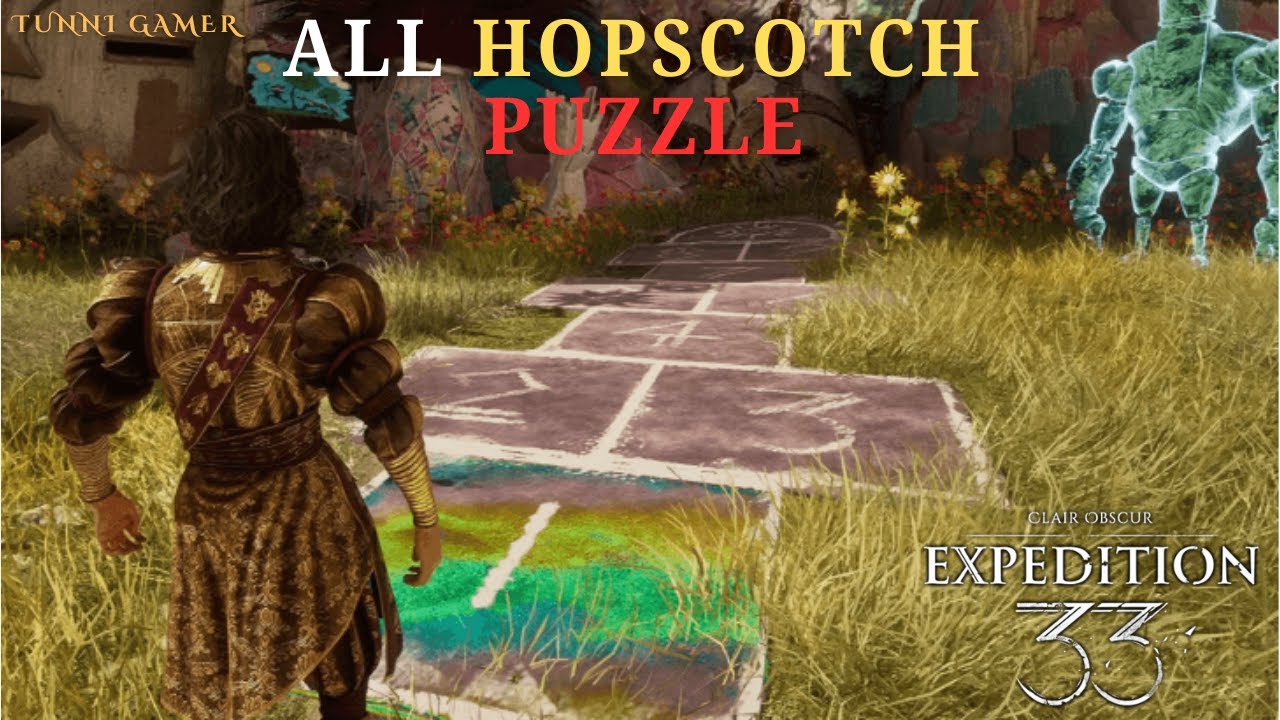 All 4 Hopscotch Puzzle Solutions | Clair Obscur: Expedition 33 