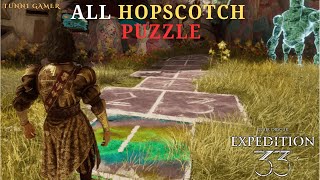 All 4 Hopscotch Puzzle Solutions | Clair Obscur: Expedition 33 #guide #tips
