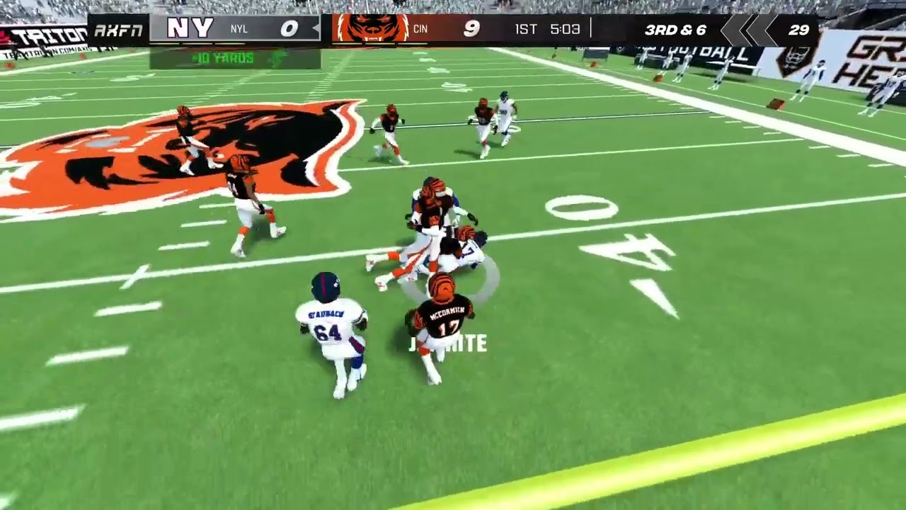 Week 12 New York Liberty vs Cincinnati Tigers