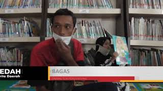 LAYANAN RUANG BACA PERPUSTAKAAN DAERAH  NYAMAN & RAMAH ANAK