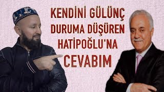 Nihat Hatipoğlu'nun İftiralarına Ahsen TV'den CEVAP