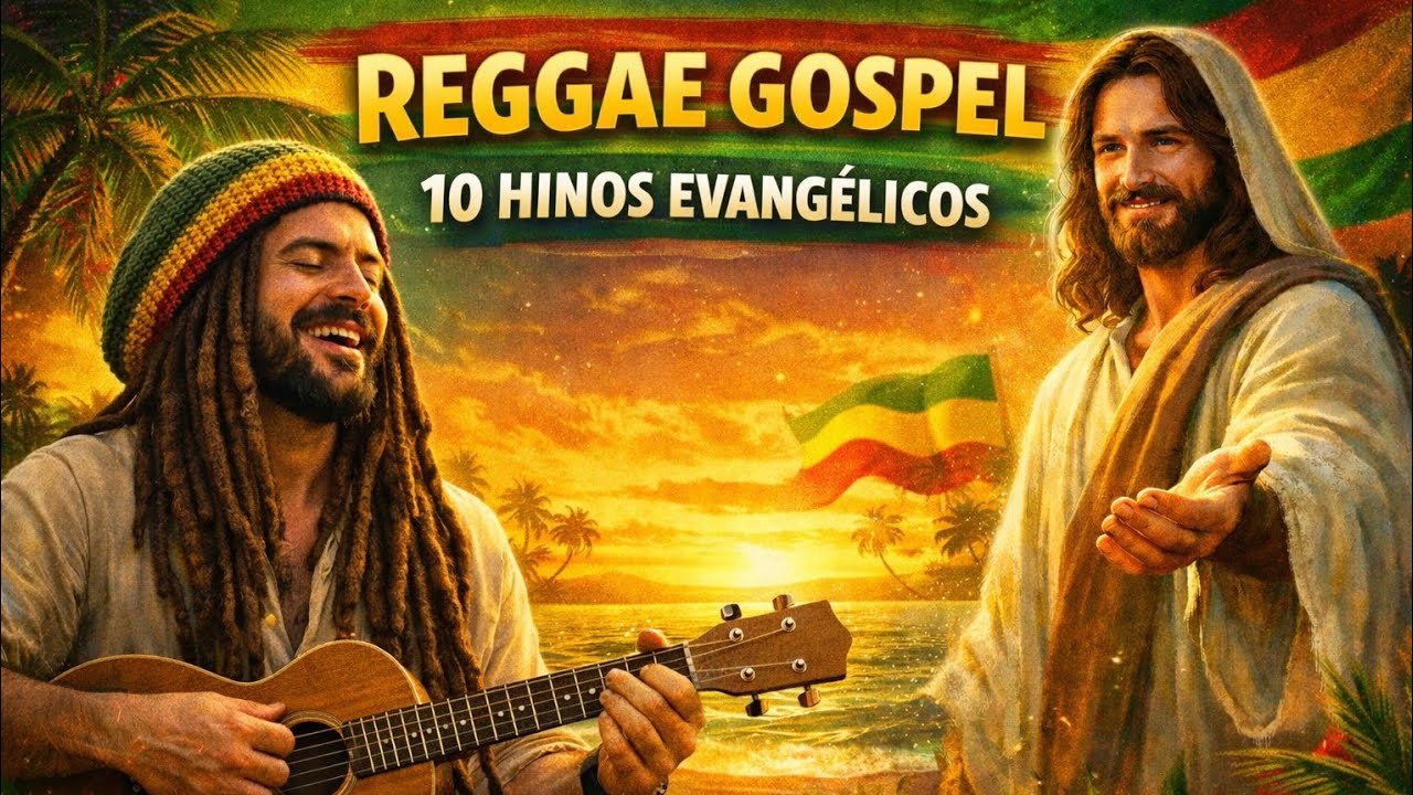 10 Hinos Evangélicos em Reggae Gospel ✨ Louvores que Acalmam a Alma | Volume 2