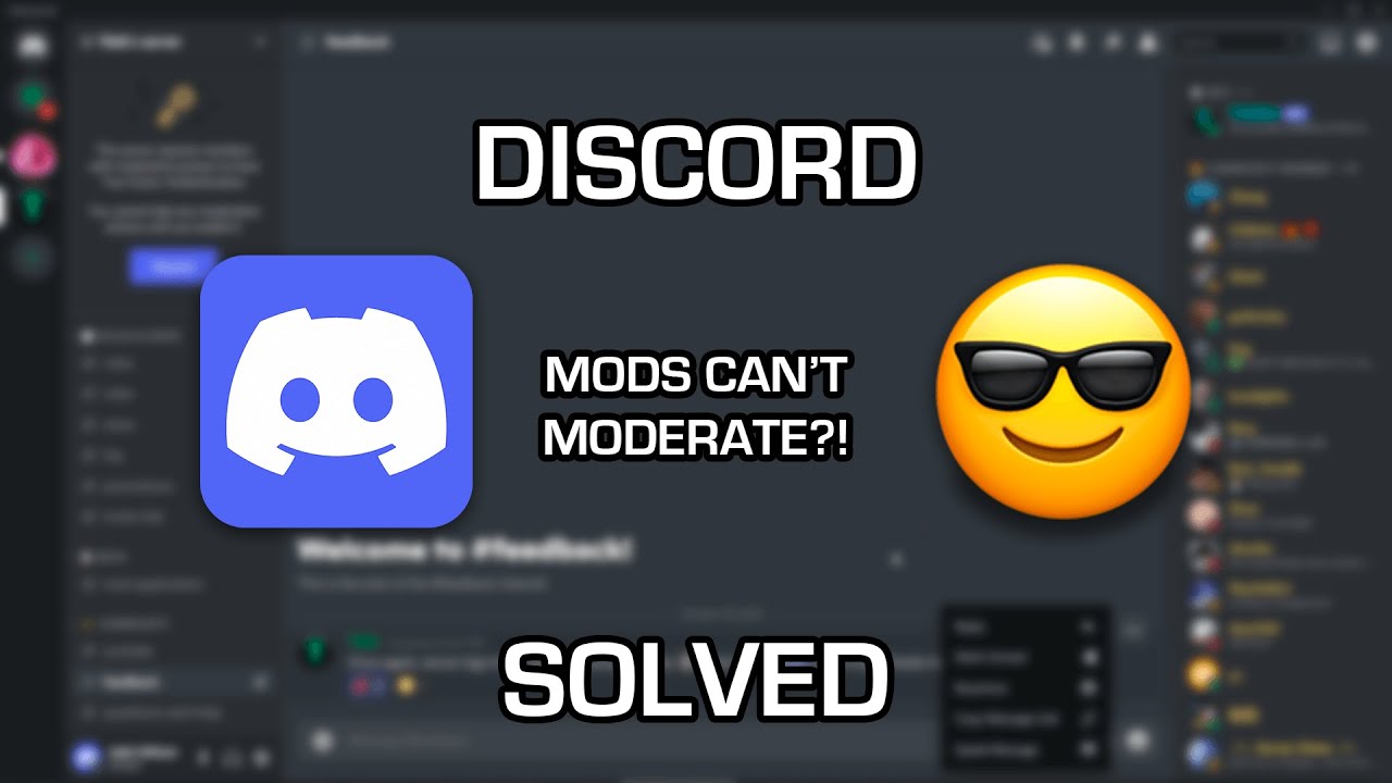 Discord Mods can't delete messages?! - here's why! [SOLVED] - YouTube