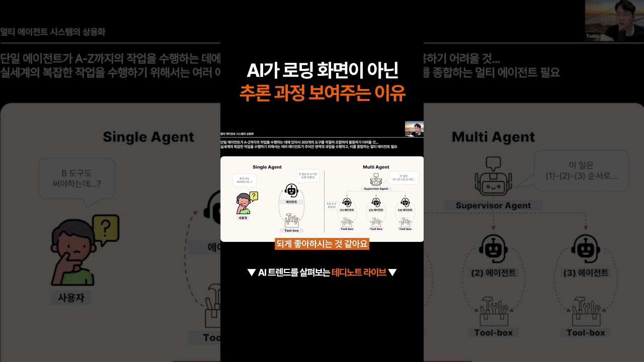 추론하는 과정을 보여주는게 좋은 이유 #테디노트라이브 #추론