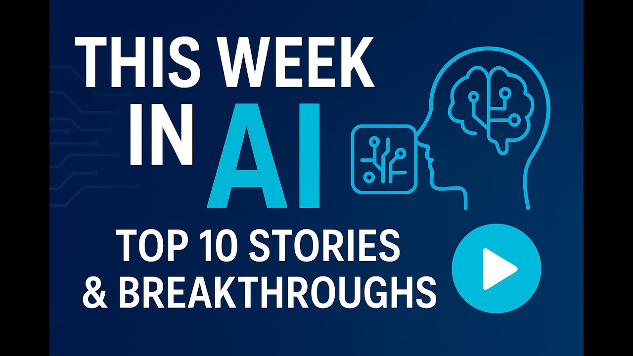 10 AI Stories That Changed Everything This week - YouTube