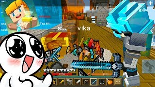 Blockman GO - Sky Wars Ep. 2 - Super Moments TOP in the Minecraft Mode screenshot 3