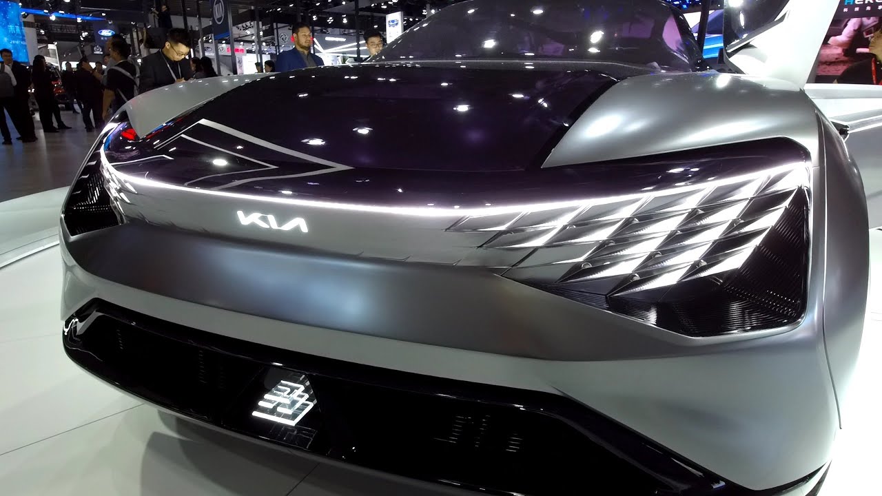 Kia's New Electric Coupe SUV Concept 'Futuron' YouTube