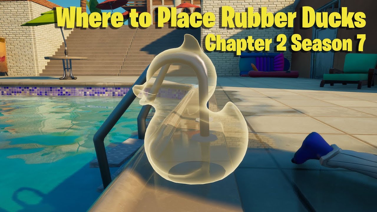 Where To Place Rubber Ducks In Retail Row Pleasant Park And Believer Beach