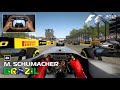 F1 2012 Realistic Mode | Michael Schumacher in Interlagos | Racing with Gyroscope