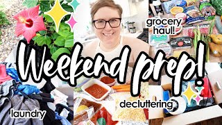 ☀ BACK WITH A WEEKEND PREP VIDEO! ✨ CLEANING, DECLUTTERING, PLANTS AND MORE 🌿 screenshot 5