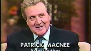 Good Morning America - with "The Avengers'" Patrick MacNee!! Details