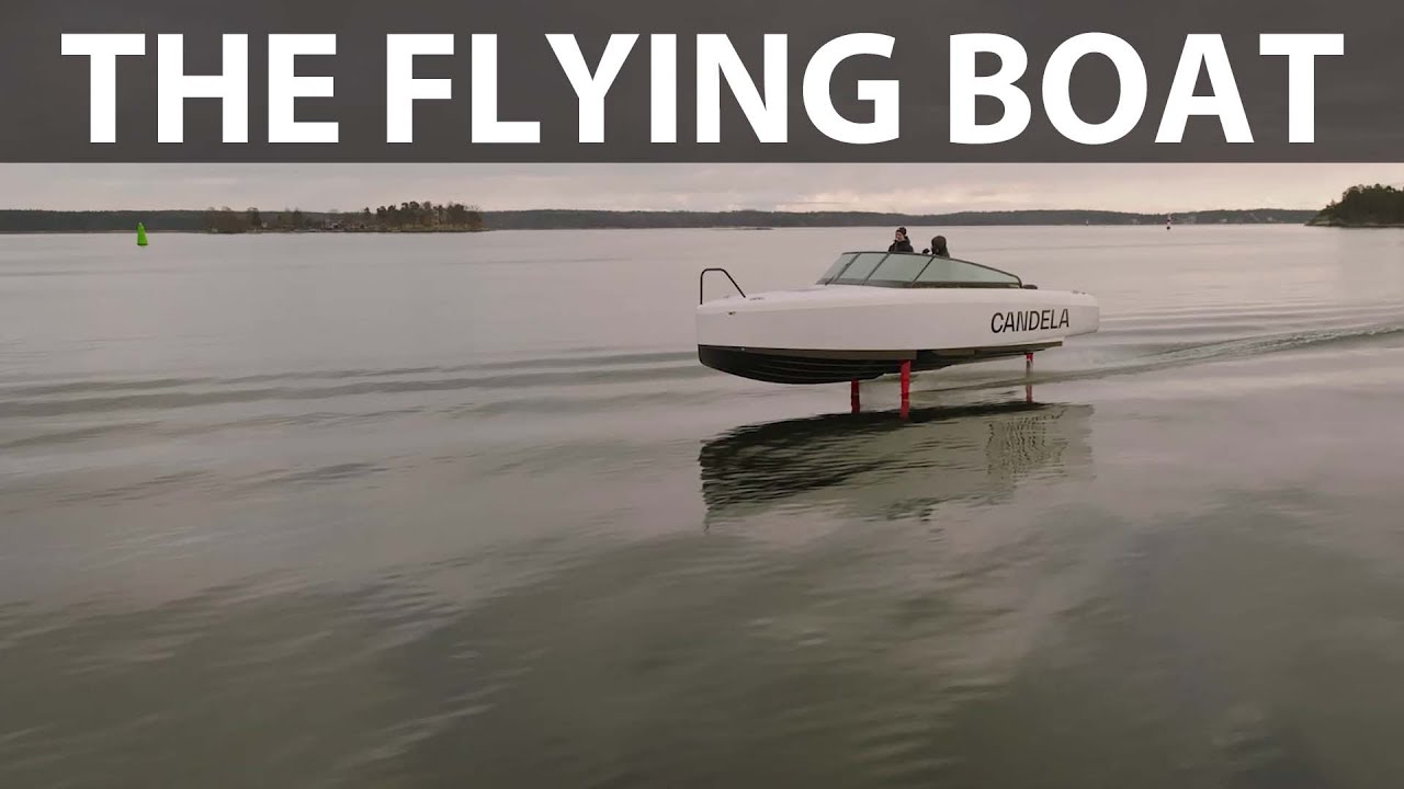 Candela factory tour and first look of C-8 hydrofoil electric boat