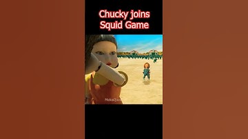 chucky joins squid game #chucky #millionviews #squidgame