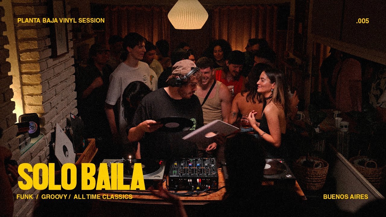 PLANTA BAJA .005 || SOLO BAILA x GAIO - Vinyl Set || Funk / Groovy / All time classics