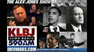 Alex Jones on 590 KLBJ AM quot Obama s Federalized Youth Brigade quot 2 5