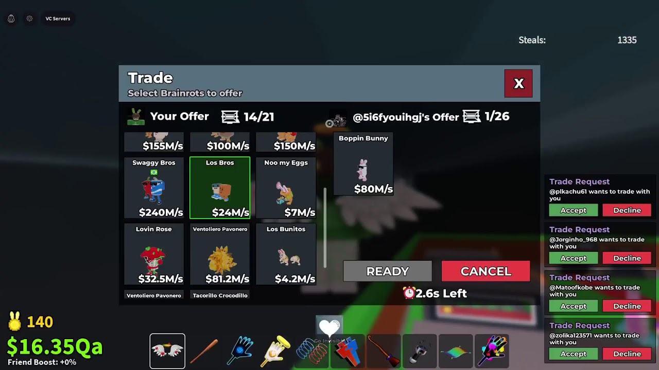 Sab Stuff TRADING ON SAB LF RARE STUFF - YouTube