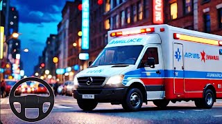 🚑 EXTREME Ambulance Driving at FULL SPEED Ahead in London | Emergency Response Simulator screenshot 4