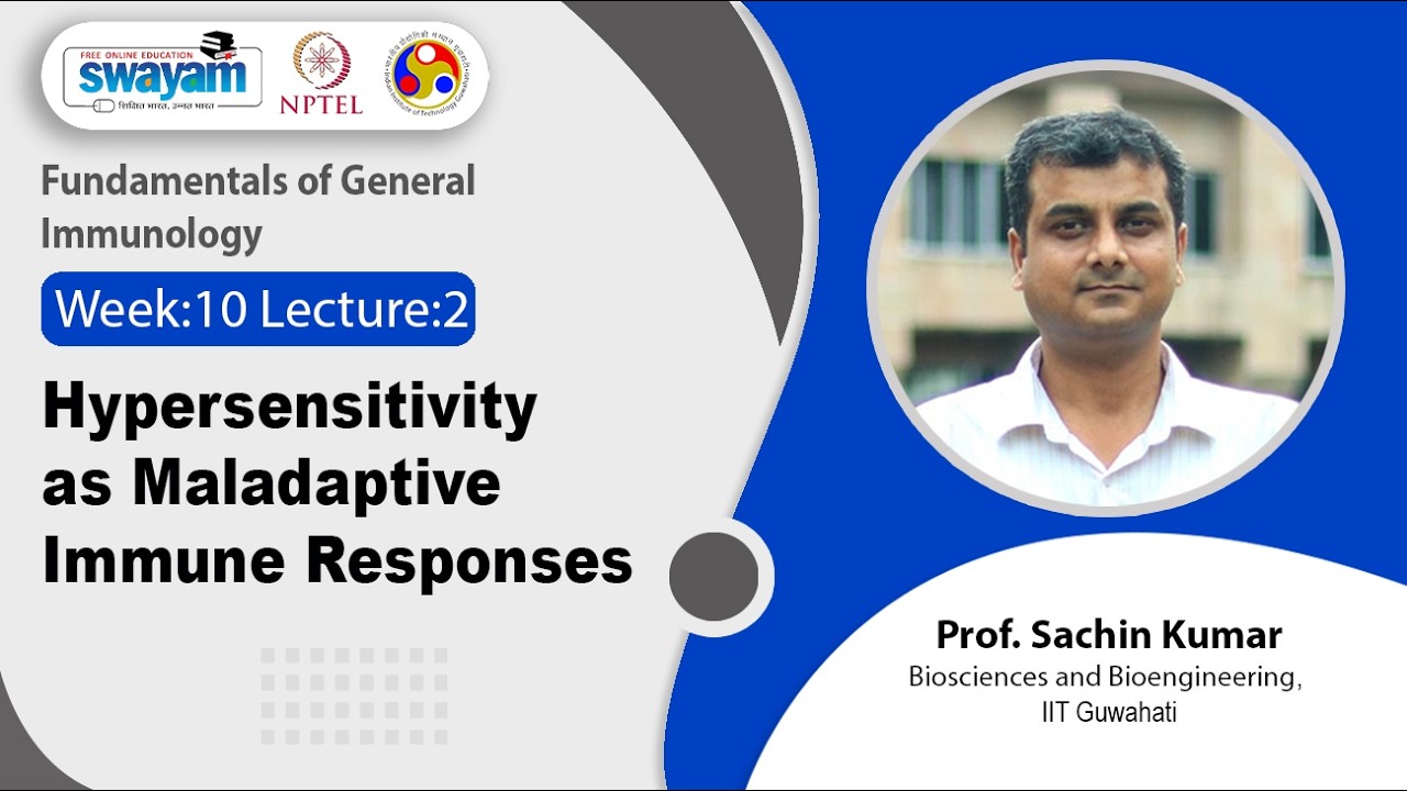 Lec 41: Hypersensitivity as Maladaptive Immune Responses
