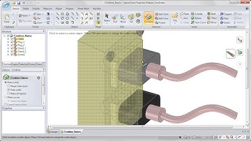 SpaceClaim Combine Basics Tutorial
