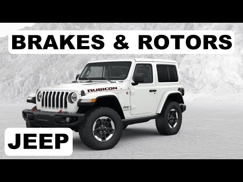 Jeep Wrangler Brakes and Rotors Replacement DIY