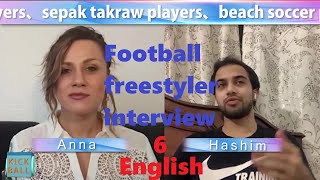 Football freestyler interview 6 English