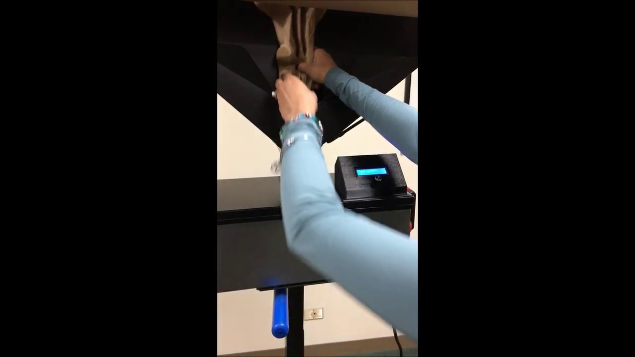 YEP-5958 How To Load Automated Kraft Paper Void Fill Dispenser Crumpler Device