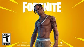 TRAVIS SCOTT SKIN RETURN RELEASE DATE IN FORTNITE ITEM SHOP!