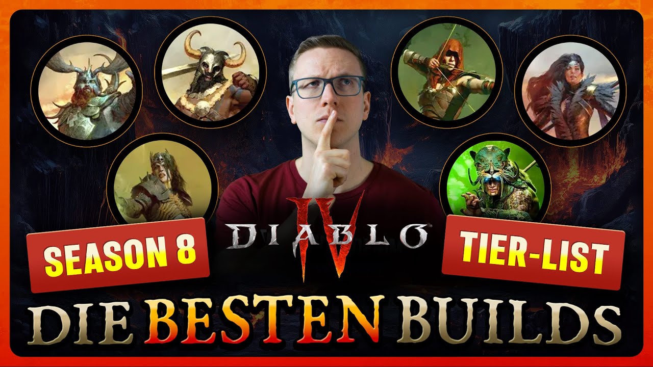 Die BESTEN Builds für Season 8 (TOP 10) & mein STARTER-BUILD - YouTube