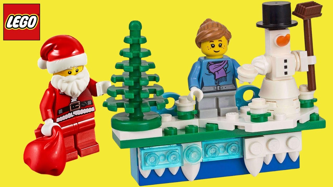 LEGO Christmas Magnet Speed Build | Set 853663