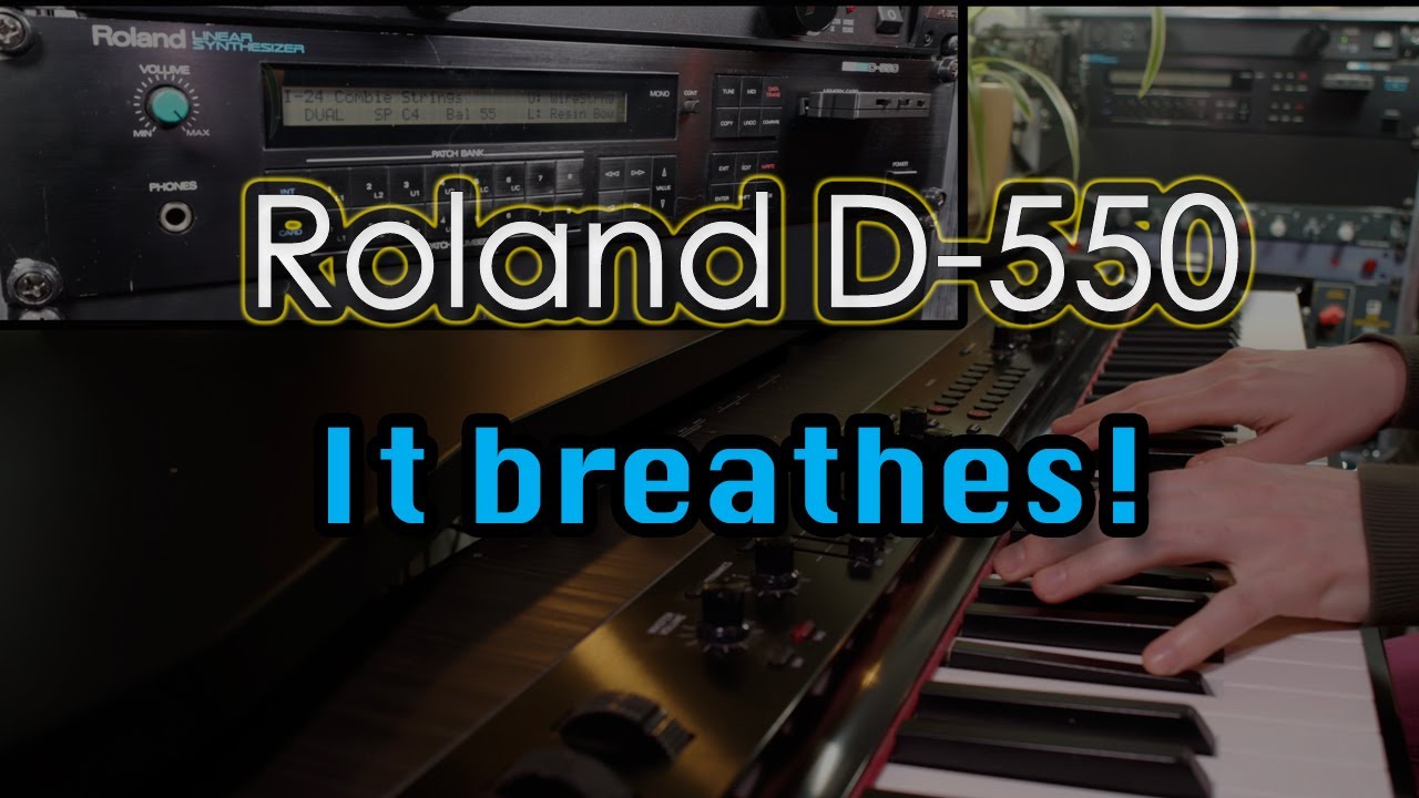 ? Roland D-550 (rackmount D-50) ? ? (no talking) ? - YouTube