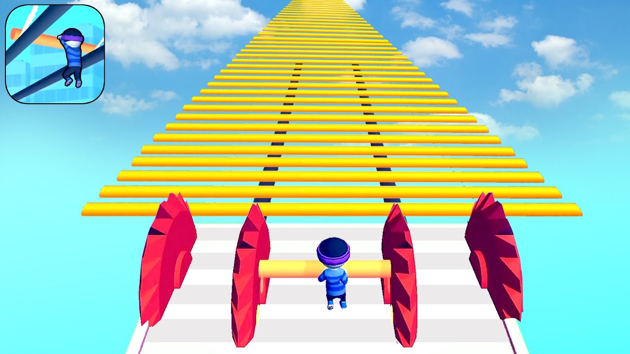 New Satisfying Mobile Gaming Roof Rails Top Free Tiktok Gameplay Walkthrough All Levels Max Skills