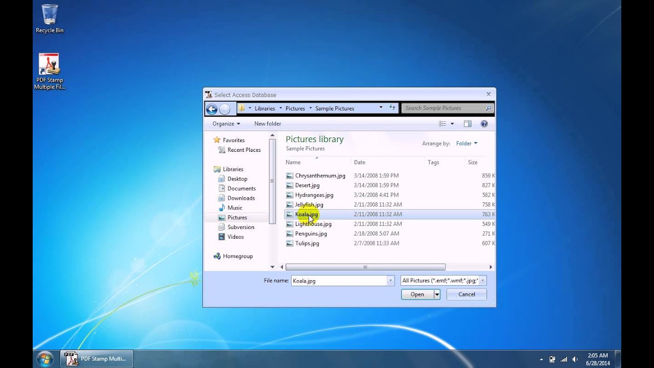 How To Use PDF Stamp Multiple Files With Image Software - YouTube
