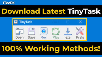 How to Download TinyTask on PC (Fix 404 Error) | 100% Working