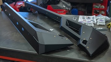 Polaris General ThumperFab Nerf Rail Rock Sliders