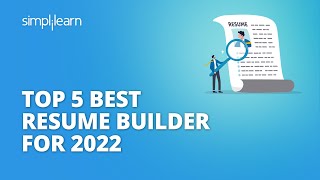 Top 5 Best Resume Builder For 2022 | Top 5 Resume Builder You Should Know | #Shorts | Simplilearn screenshot 5